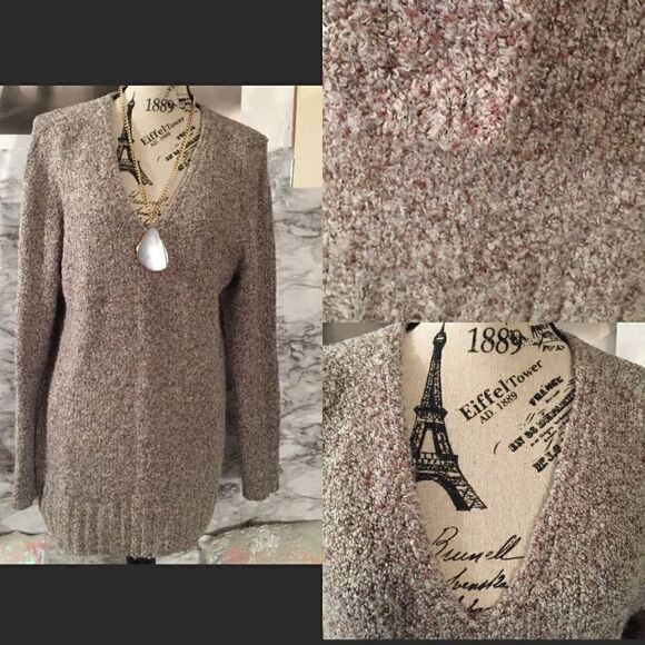 C&B Gorgeous Soft Teddy Bear Sweater! Long! - Picture 3 of 7